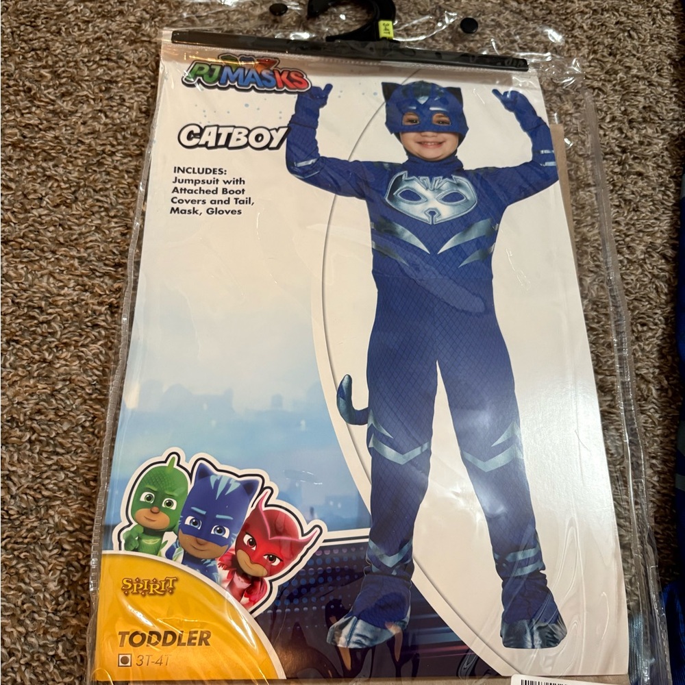 Pjmasks Catboy Toddler Costume - Blue